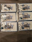 (6) 8/0 Circle Hook Fishing Rigs W Fishfinder Striper Bluefish Catfish. Fixed Price $13.99.