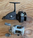 Vintage Fishing Reel Lot Of (2) Orvis 150 A, Abu Garcia Ambassadeur TC36 T3600C. Fixed Price $94.95.