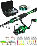 Ghosthorn Fishing Rod And Reel Combo, Graphite Telescoping Pole Collapsi. Fixed Price $96.89.