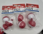 Vintage Eagle Claw Snap-on Fishing Floats Lot Of 3 Packs Bobbers New. Fixed Price $15.99.