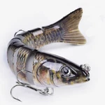 4PCS Fishing Lures 8-SEGMENTS Bass Minnow Swimbait Tackle Hook Crank. Fixed Price $22.99.
