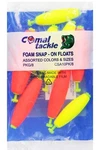 Comal Tackle Foam Snap-on Floats, Assorted Sizes And Colors, Qty 8. Fixed Price $7.69.