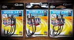 Gamakatsu Elite Tourer 34R Tournament Grade Worm Hooks Packs Size 5/0 Usa Ship. Fixed Price $19.95.