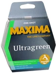 Maxima Ultragreen Copolymer Monofilament One Shot Spool. Fixed Price $19.88.