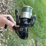Shakespeare Alpha Graphite 2560 Ball Bearing Balanced Fishing Spinning Reel. Fixed Price $15.00.