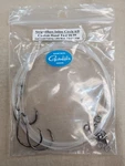 Custom Hand Tied Striped Bass Gamakatsu Inline Circle Hooks W/ 50LB Leader. Fixed Price $8.99.