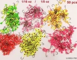 Lures Pro 50 Pcs 1/32 1/16 Oz 1/8 Jig Heads Fishing Hooks Crappie Bass Sharp. Fixed Price $16.95.