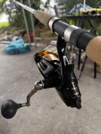 Shimano Baitrunner 8000D With Stellar Lite Star Rod Heavy. New Used Reel. Fixed Price $350.00.