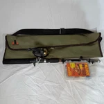 New R2F Southend Eclipse Rod & Reel Combo W/ Carry Case Tackle Box Lures. Fixed Price $58.98.