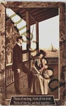 1912 "think Of Me Long, Think...", Couple Fishing Pole, Tennis, Postcard JJ342. Fixed Price $11.10.