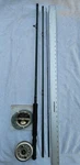 Shakespeare Fly Fishing Rod (SKP8056-3) & (#1094 Reel With New Line. Fixed Price $49.00.