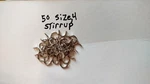 50 Easy Stirrup Style Nickel Clevis #4 Usa Worm Rig Harness Making Spinners. Fixed Price $8.96.