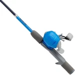 Shakespeare Ez-grow Spincast Reel & Fishing Rod Combo 4'6" Light Telescopic Blue. Fixed Price $13.95.