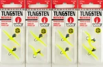 (lot Of 4) Vmc Tungsten Mustache Jig 1/16OZ TMWJ116GHP Glow Hot Perch AW5210. Fixed Price $29.95.