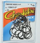 Gamakatsu Finesse Wide Gap Hooks 1/0 230411-25 Bass Senko Worm Value Pack. Fixed Price $13.95.