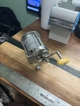 Shakespeare Service 1946 Model Fd Silver Fishing Reel Usa Made. Fixed Price $24.95.