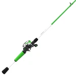 Zebco Roam Baitcast Reel And Fishing Rod Combo 6-FOOT 6-INCH 2-PIECE Fiberglass. Fixed Price $126.55.