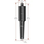 Lenco Marine Actuator, 1/4" Stroke, 102XD 12V, 5/16 15060-001. Fixed Price $298.99.