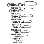 Tsunami Ball Bearing Snap Swivels Pk With Coastlock Sizes - 7, 16 221LB. Fixed Price $6.49.