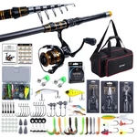 Goture Rod And Reel Combos, 1.8M-2.7M Carbon Fiber Telescopic Fishing.... Fixed Price $113.77.