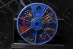 Eagle Claw Line Snap Swivel Brass Assortments Dial Box Vintage Tackle. Fixed Price $9.99.