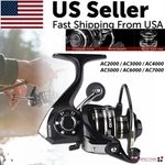 12BB Metal Spinning Fishing Reel 5.2:1 Freshwater Saltwater Left Right Hand. Fixed Price $16.89.