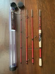 Favorite ARM724MH Pbf Army 7' 2"MEDIUM Heavy Geo Spinning Rod, 4PC Travel Rod.. Fixed Price $69.99.