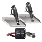 Lenco 12" X Edgemount Trim Tab System & Double Rocker #15102-104. Fixed Price $821.08.