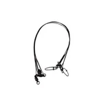 Berkley Steelon Wire Wound Leader W/cross Lok Snaps 6" 30 Lb Black 3/PK 1011680. Fixed Price $5.92.