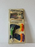 Vintage Lil Huey Fishing Lure Kit Nos Swappable Color Body Minnow Set 1996. Fixed Price $10.00.