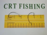 Matzuo 110-01 Black Chrome X-wide Gap 4/0 Worm Hook 50 Pack. Fixed Price $12.49.