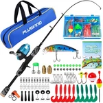 Plusinno Kids Fishing Pole With Spincast Reel Telescopic Rod Combo Fu.... Fixed Price $50.50.