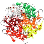 Lot 60PCS Lead Jig Heads Fishing Hooks Crappie Lures 1/32 1/16 1/8 Oz. Fixed Price $10.69.