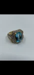 Retail $16,400 18K Gold And Diamond Ring With Natural Aquamarine 8.90CT Stone. Fixed Price $8000.00.