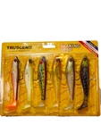 6 Big Fishing Lures Soft Rubber 12CM 30G Tail Sinking Bait With #4 Hook.. Fixed Price $20.99.