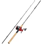 Sougayilang Fiberglass Fishing Rod Combo With Conventional Reel, Durable P-co.... Fixed Price $84.55.