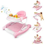 5 Baby Walker Bouncer W/ Music,height Adjustable For 6-18 Month Infant Girl. Fixed Price $79.99.
