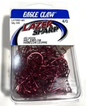 100 Vintage Eagle Claw 4/0 #L570RD Red Lazer Sharp Jig Hook. Fixed Price $17.99.