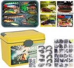Fishing Hooks Swivels Sinkers Tackle Kit 600PCS Saltwater Bait Boxdeepsea Spiked. Fixed Price $68.95.