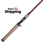 7 Ft Medium Heavy Casting Rod One Piece Fast Action Cork Handle Fishing Pole. Fixed Price $37.99.