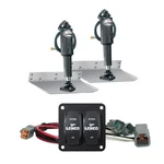 Lenco Marine 9"X12" Standard Mount Trim Tab Kit 12V With Double Rocker Switch 15. Fixed Price $713.99.