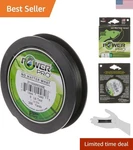 Ultra-strong 300YD Powerpro Braided Fishing Line 8LB Built Performance. Fixed Price $57.81.