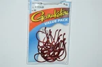 Gamakatsu Octopus Size 3/0 Red Per Value Pack 02313-25 Versatile. Fixed Price $14.95.