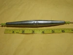 Pcs High Speed Trolling Weights 10 OZ/400 Lbs. Test 36" Stainless Wire Rope. Fixed Price $36.99.