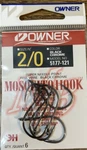 Owner Hook #5177-121 Size 2/0-1PK Of 6PCS-BRAND New-ships 24 Hours. Fixed Price $11.88.