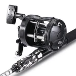 Sougayilang Conventional Reel And Fiberglass Fishing Rod Combo, Medium Heavy .... Fixed Price $79.50.