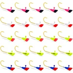 50PCS Shad Dart Jig Heads Fishing Hooks Crappie Lure Bait Tackle 1/32 1/16 Oz. Fixed Price $16.99.