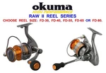 Okuma Raw Ii Fd Spinning Reel Sea Surf Lure Rod Fishing Drop Shot Bass Pike. Fixed Price $136.03.
