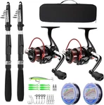 Fishing Pole Combo SET,2.1M/6.89FT 2PCS Collapsible Rods 1, 2.4M7.87FT. Fixed Price $70.76.