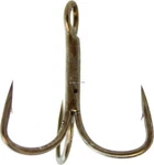 Gamakatsu 77108 Treble Hook, Size 4 Needle Point, Extra Wide Gap Bronze, 11 Per. Fixed Price $18.79.